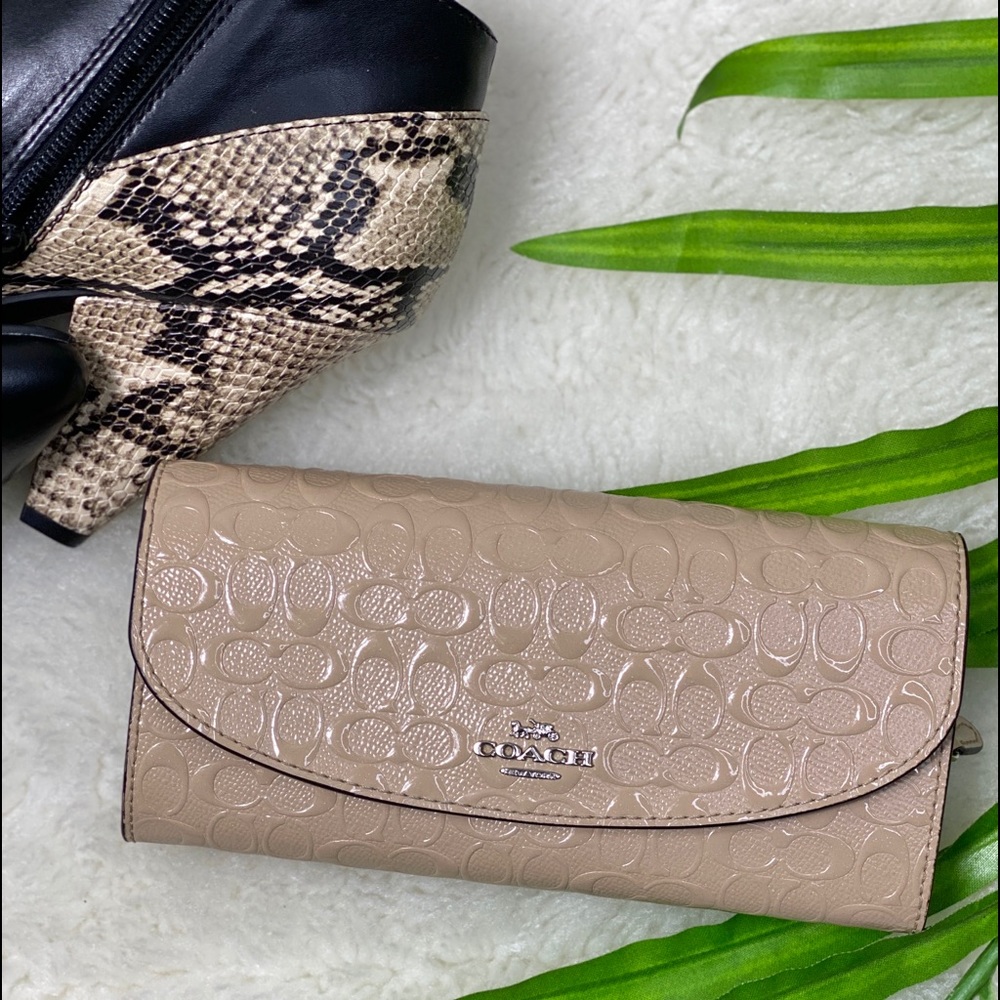 🔥 Coach Signature Leather Envelope Wallet 🔥